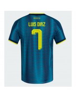 Kolumbia Luis Diaz #7 Vieraspaita MM-kisat 2026 Lyhythihainen